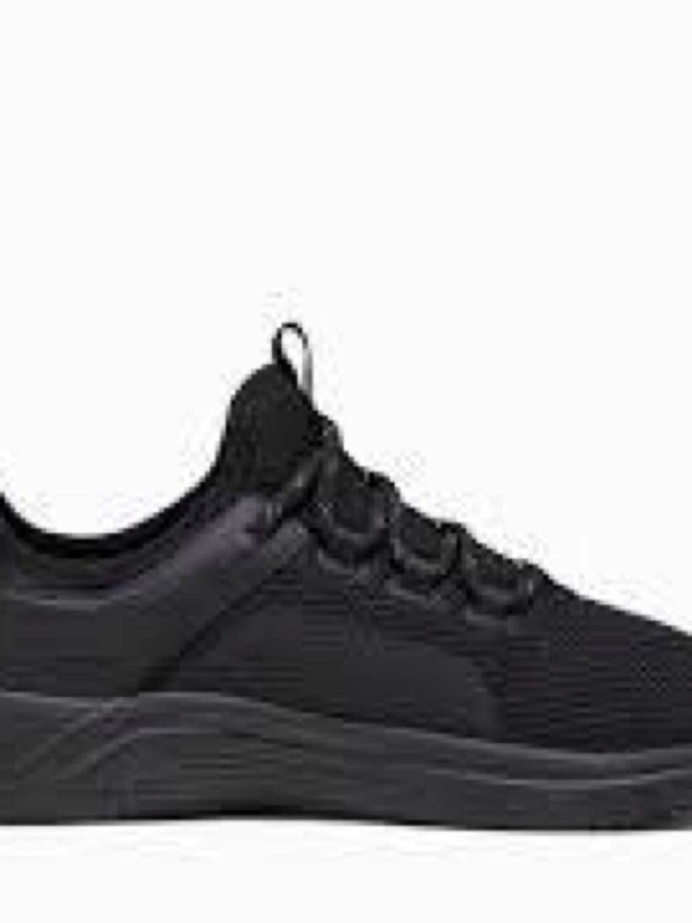 Puma Women's All-Black Low-Profile Sneaker